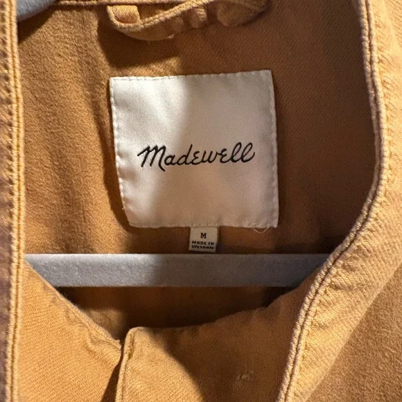 Madewell Butterscotch Button-Up Jacket - Women’s Medium - Picture 2 of 6